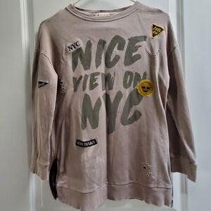 Zara Boys Collection Grey Sweater Size 9/10